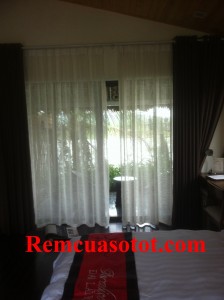Công trình thi công rèm vải cao cấp cho khu biệt thự nghỉ dưỡng Đại Lải Resort 6