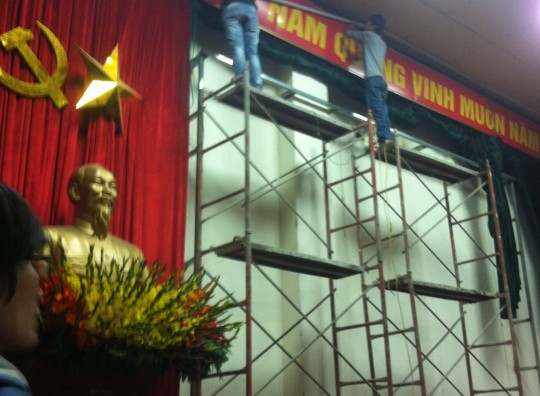 Phông hội trường cho cơ quan, trường học, nhà hàng, khách sạn mã PHT 102