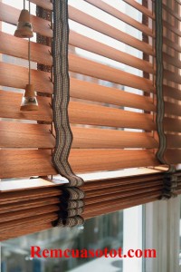 Rèm cửa sổ bằng gỗ đẹp tại Hà Nội mã RG 119