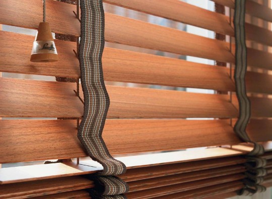Rèm cửa sổ bằng gỗ đẹp tại Hà Nội mã RG 119