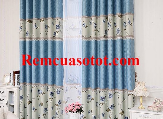 Rèm Ô rê, rèm vải cửa sổ đẹp cho căn hộ, biệt thự mã RV 841