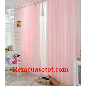 Rèm vải cửa sổ màu trắng lịch lãm thướt tha mã RV 844