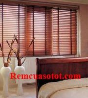 Rèm gỗ cao cấp đẹp tự nhiên cho cửa sổ phòng ngủ mã RG 125