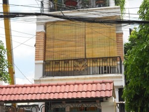 Rèm trúc che ban công tại quận Thanh Xuân